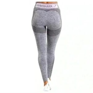 Gymshark Flex High Waisted Seamless Leggings Gray Small Like New